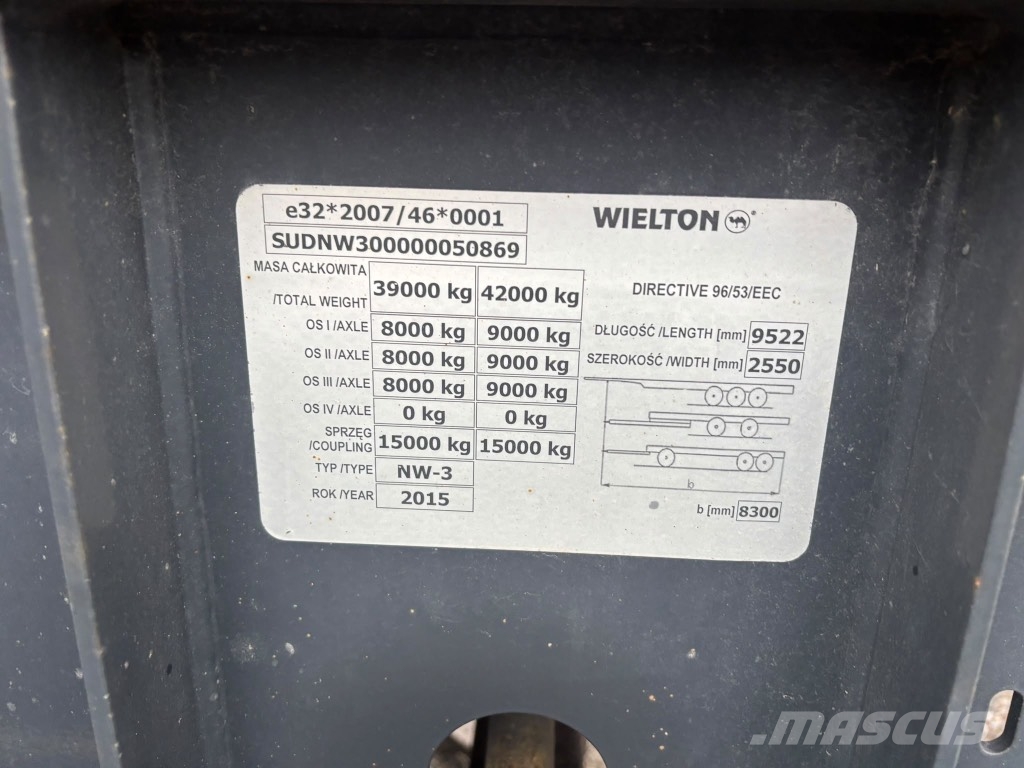 Wielton NW-3 نصف مقطورات قلابة
