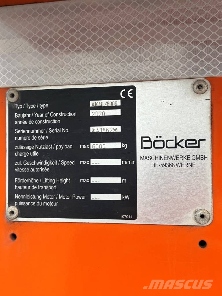 Böcker Boecker / Böcker AK 46/6000 Всъдеходни кранове