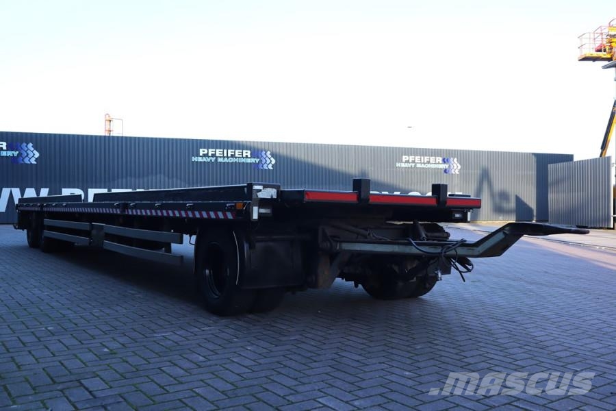 GS Meppel AC-2800L Dutch Registration, 3 Axles, 20t L Flatbed/Dropside semi-trailers