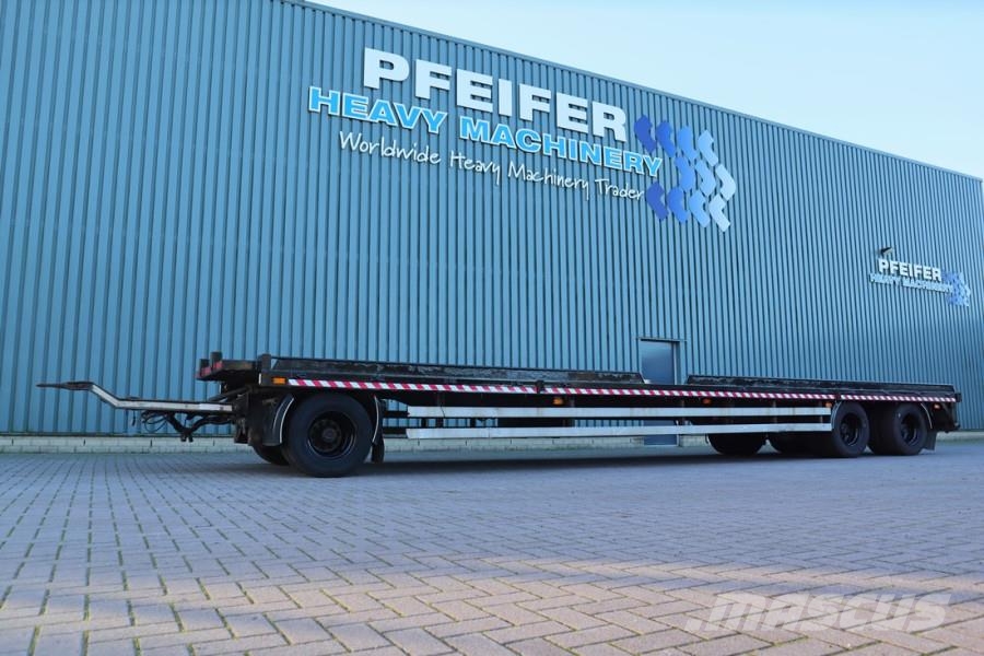 GS Meppel AC-2800L Dutch Registration, 3 Axles, 20t L Flatbed/Dropside semi-trailers