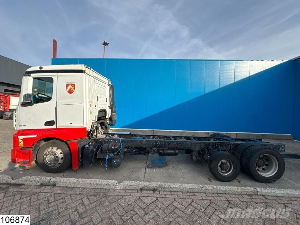 Mercedes-Benz Actros 2548 6x2, EURO 6, Retarder, Standairco Châssis cabine