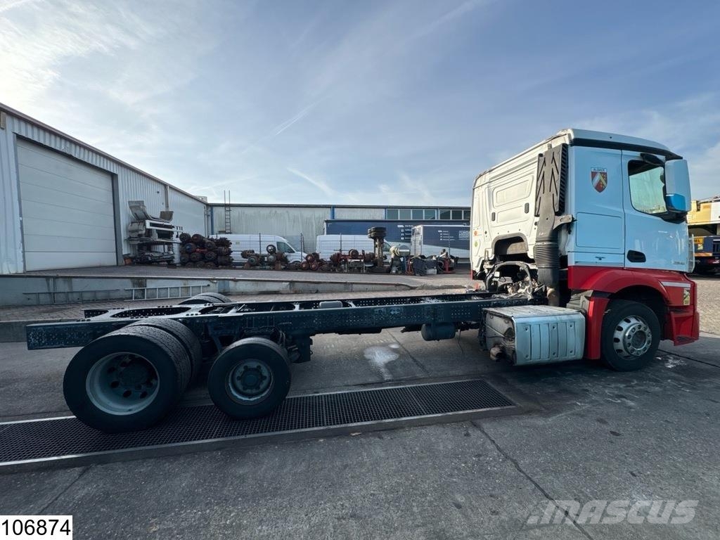 Mercedes-Benz Actros 2548 6x2, EURO 6, Retarder, Standairco Châssis cabine