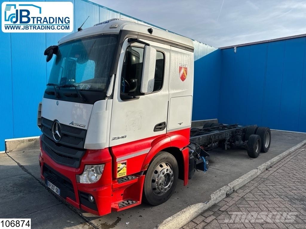 Mercedes-Benz Actros 2548 6x2, EURO 6, Retarder, Standairco Châssis cabine