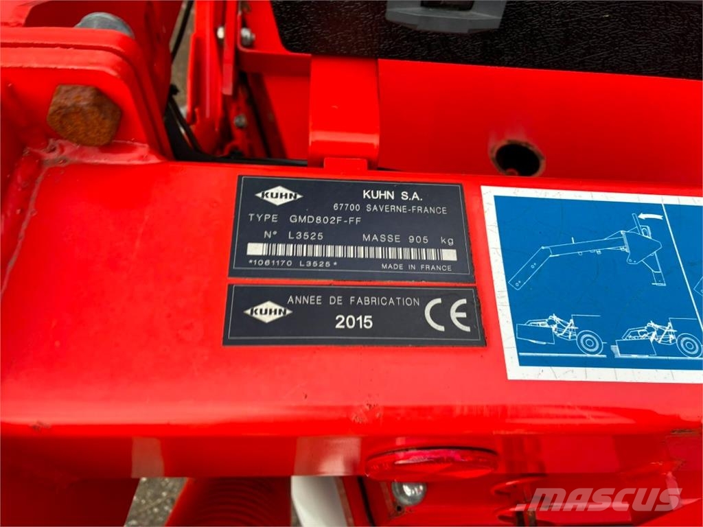 Kuhn GMD 802 F Niittomurskaimet