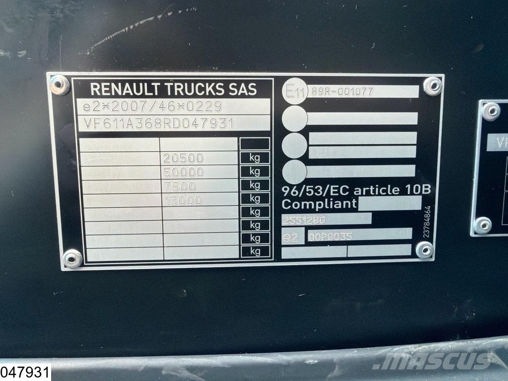 Renault T 480 EURO 6, Retarder Trækkere