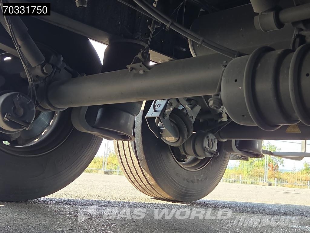 Krone SD 3 axles 2xLift Axle Sliding Roof Palletbox Semirimorchi tautliner