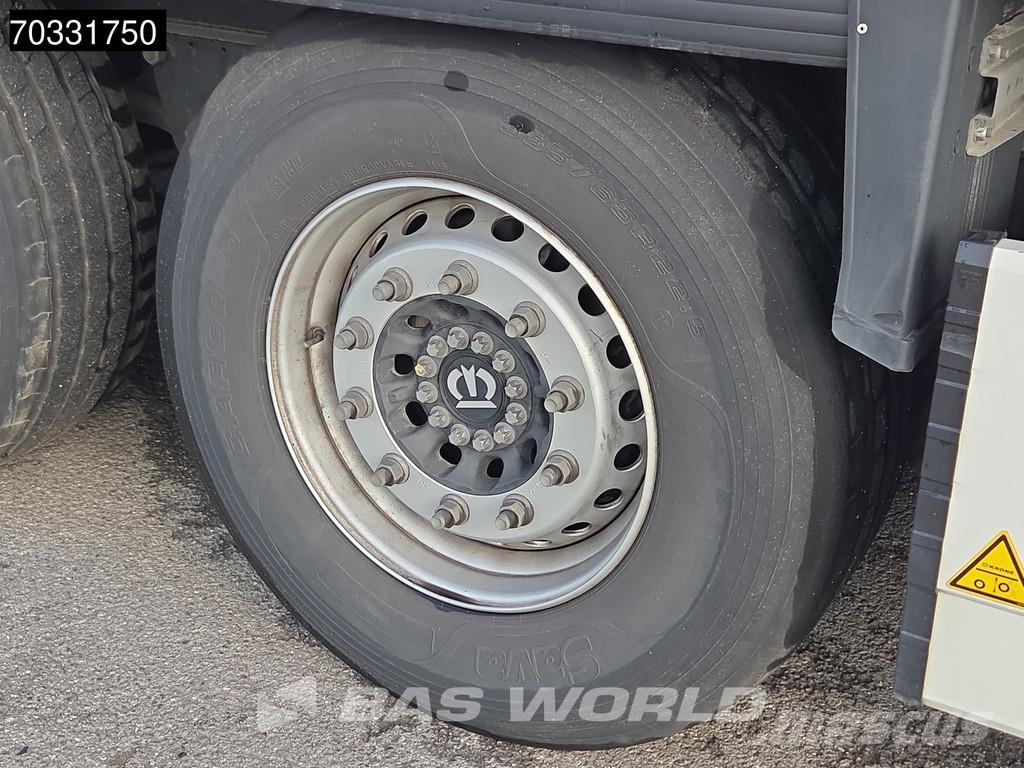 Krone SD 3 axles 2xLift Axle Sliding Roof Palletbox Semirimorchi tautliner