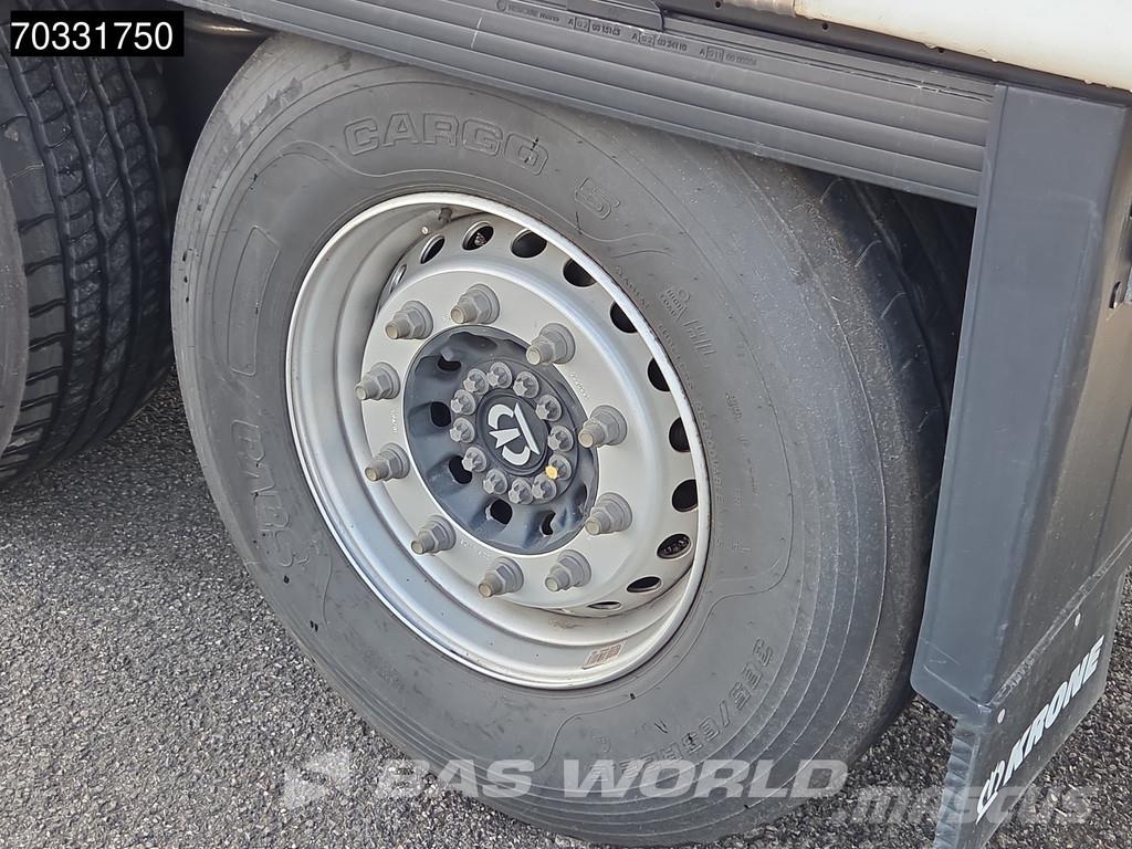 Krone SD 3 axles 2xLift Axle Sliding Roof Palletbox Semirimorchi tautliner