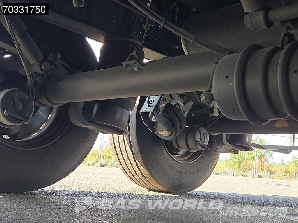 Krone SD 3 axles 2xLift Axle Sliding Roof Palletbox Semi-remorca speciala
