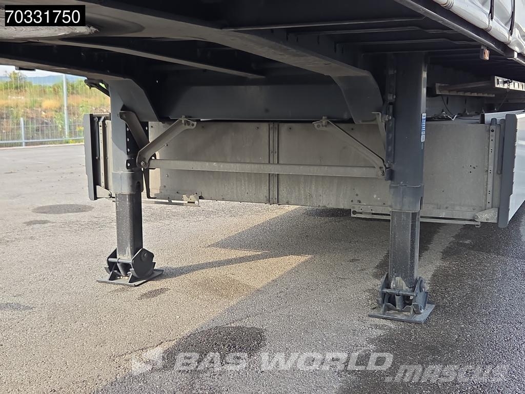 Krone SD 3 axles 2xLift Axle Sliding Roof Palletbox Semirimorchi tautliner
