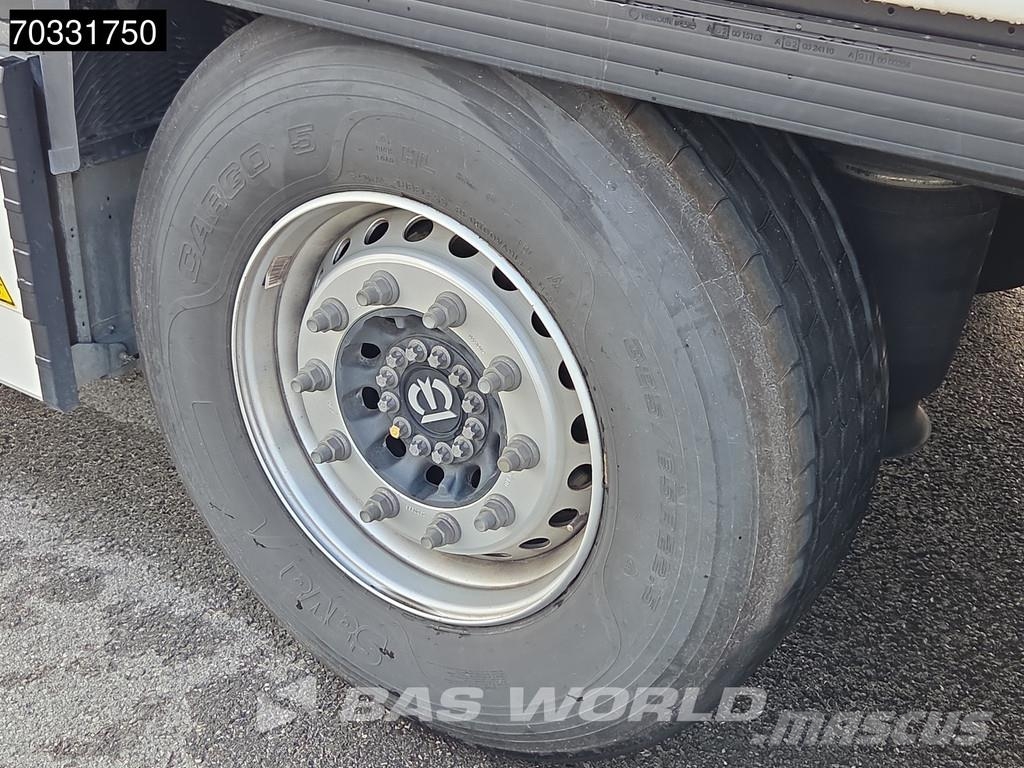 Krone SD 3 axles 2xLift Axle Sliding Roof Palletbox Semirimorchi tautliner