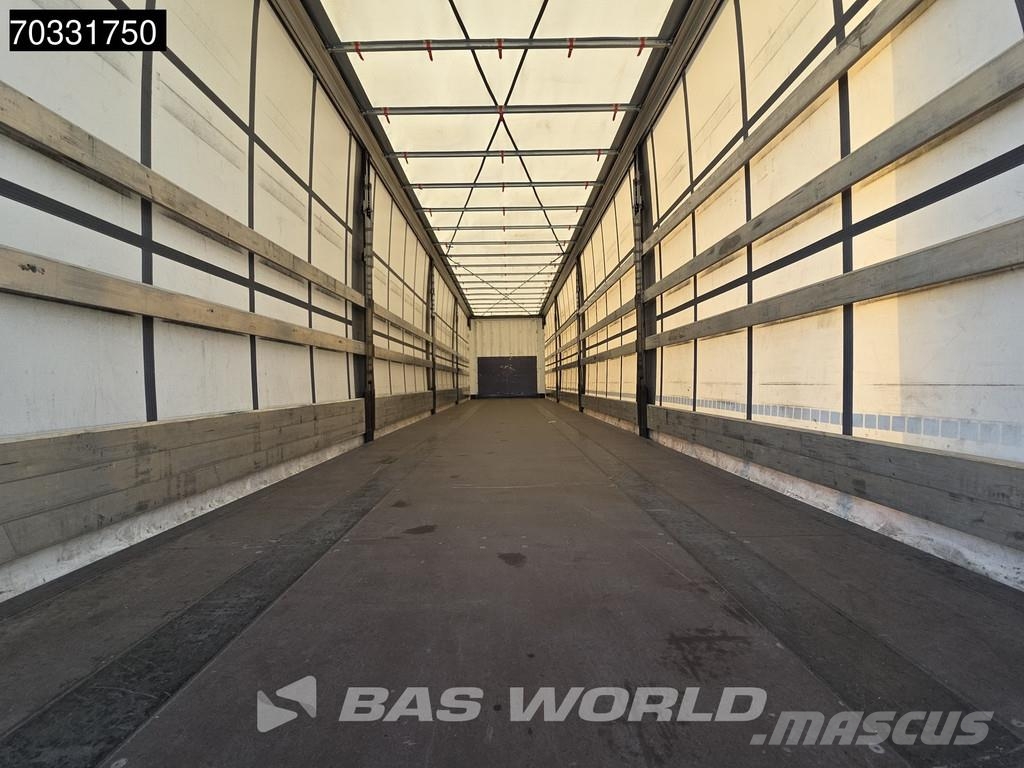 Krone SD 3 axles 2xLift Axle Sliding Roof Palletbox Semirimorchi tautliner