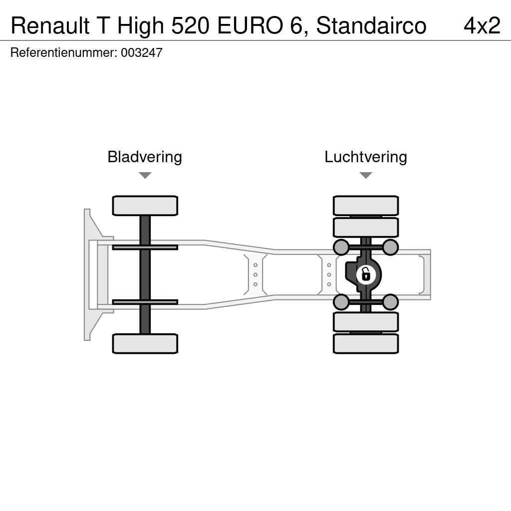 Renault T High 520 EURO 6, Standairco Tractor Units
