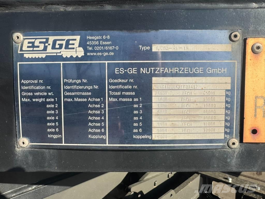 Es-ge 6.SOU-4H-1N Poluprikolice labudice