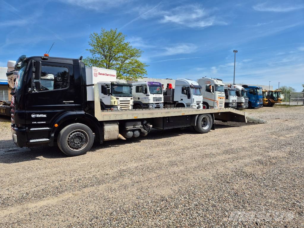 Mercedes-Benz Axor 1824 // Hydraulic Ramp // NYsynet NEW TUV// مركبات النقل