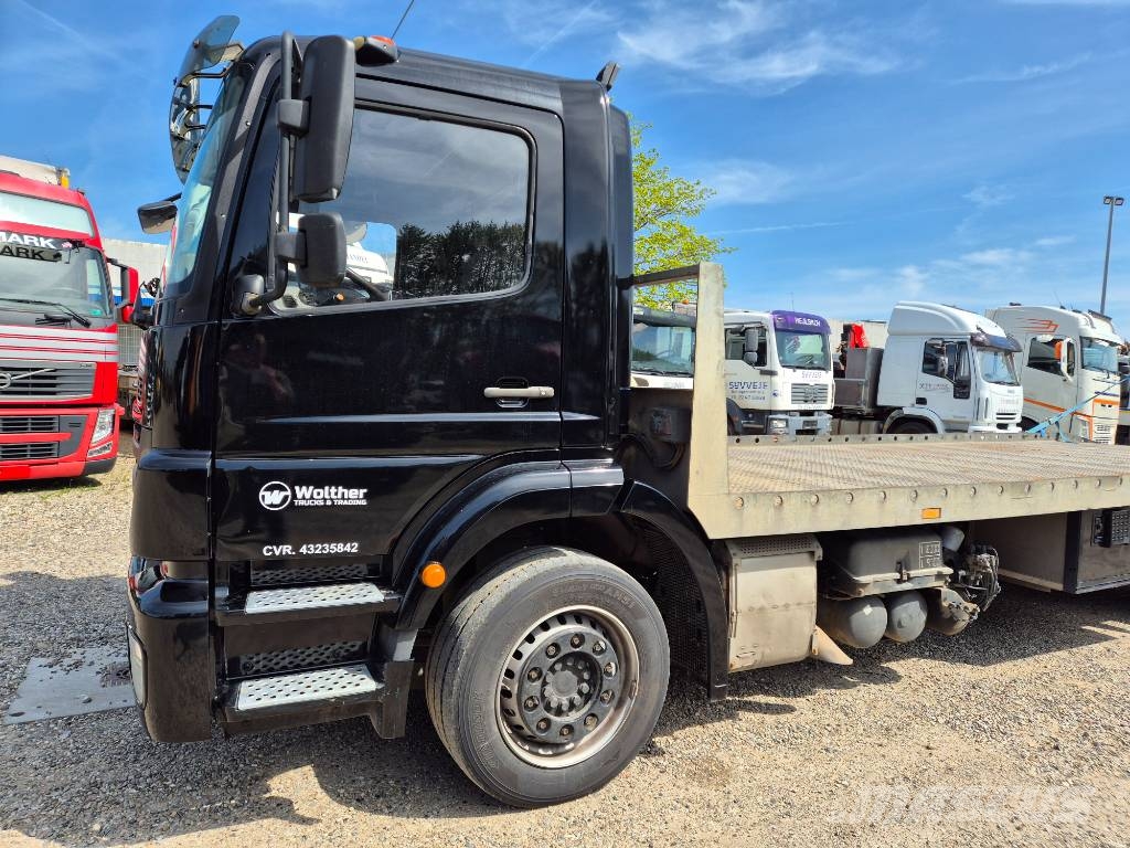 Mercedes-Benz Axor 1824 // Hydraulic Ramp // NYsynet NEW TUV// مركبات النقل