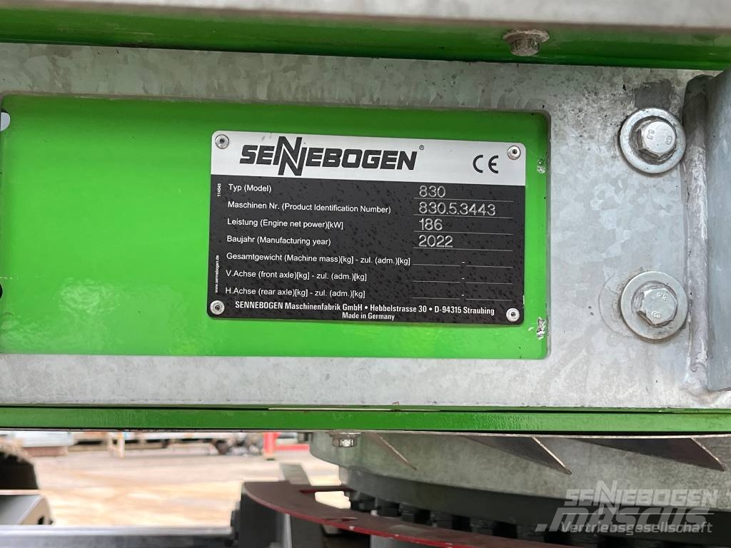 Sennebogen 830 R Demolition excavators