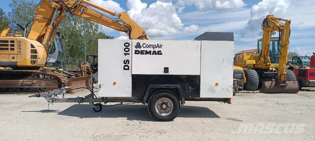 Demag DS 100 130 COMPAIR KAEESER M 100 ATLAS COPCO Kompresoriai