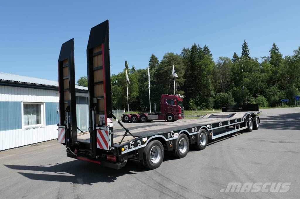 McCauley Maskinsläp 5axl MAC TL5-48 Nizki nakladalci