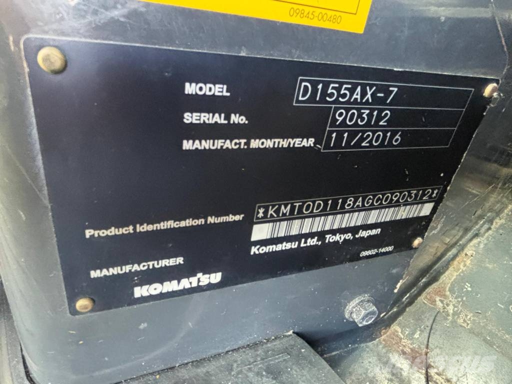 Komatsu D 155 AX-7 Buldožeri guseničari