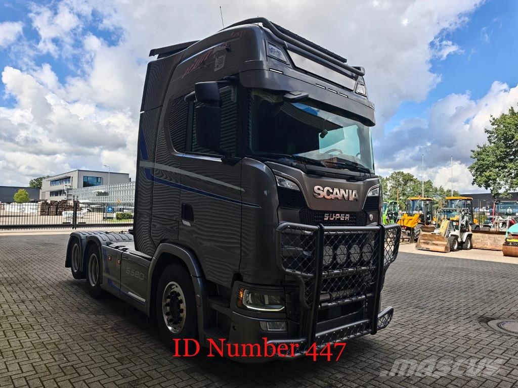 Scania S580 V8 6x2 Bougie 曳引機組件