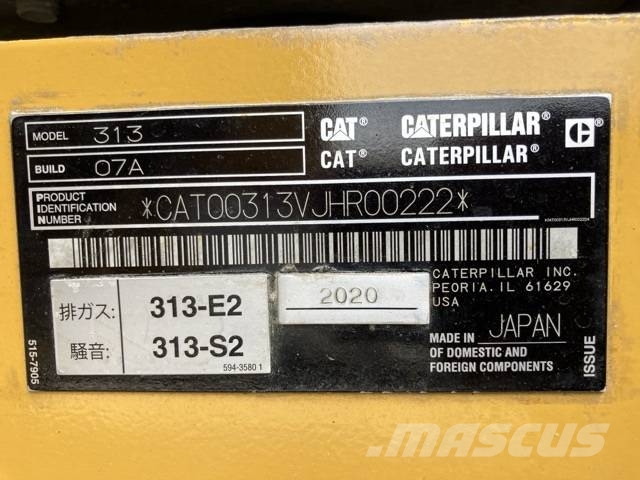 CAT CAT00313 Εκσκαφείς με ερπύστριες