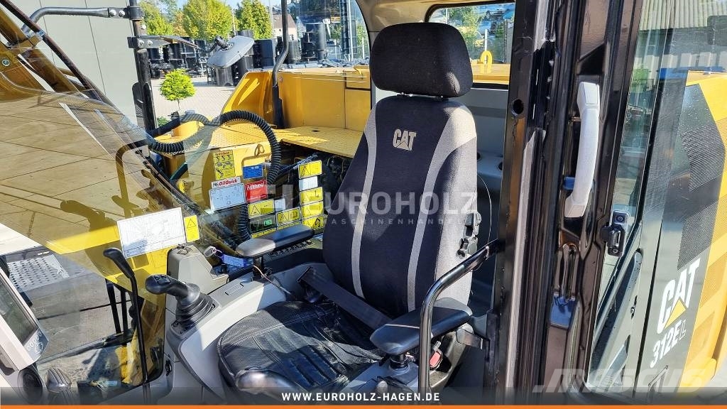 CAT 312 E L, Bagger mit Long Reach 12 m, Klima, Kamera Rupsgraafmachines