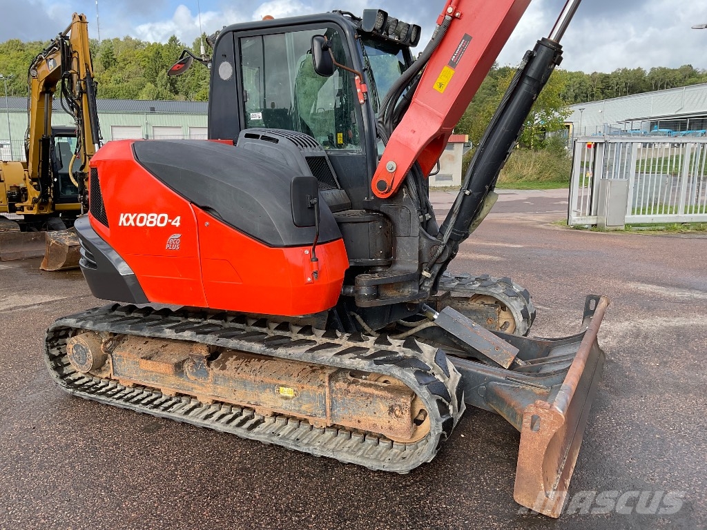 Kubota KX 080-4 Midi bageri 7t – 12t