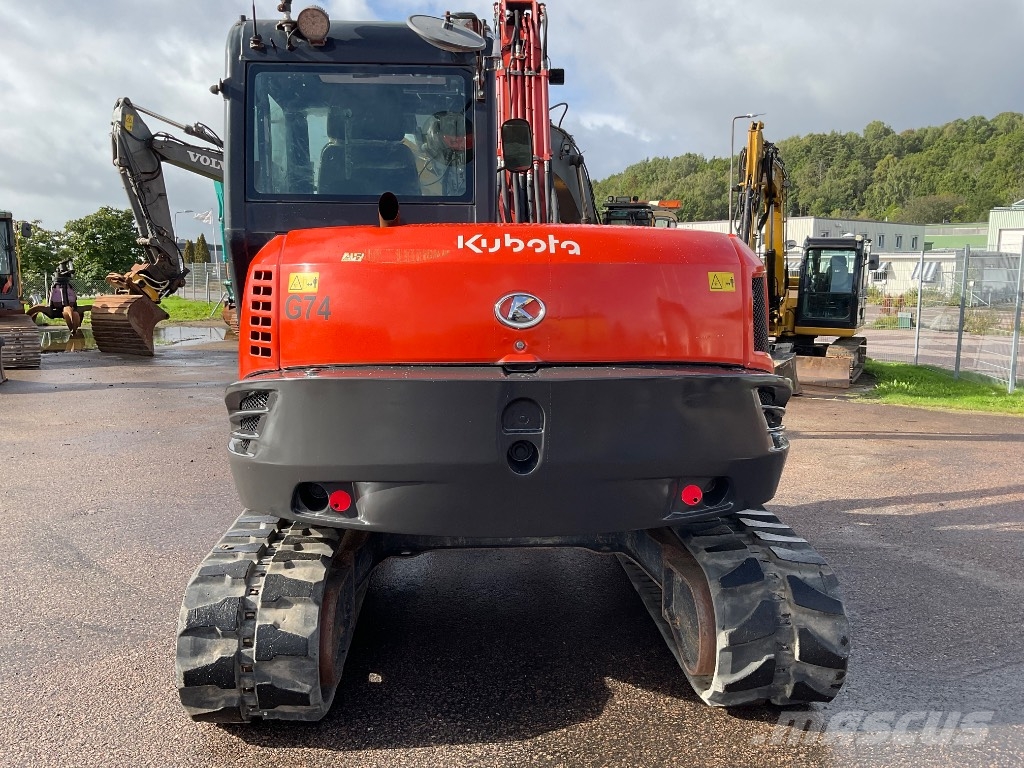 Kubota KX 080-4 Midi bageri 7t – 12t