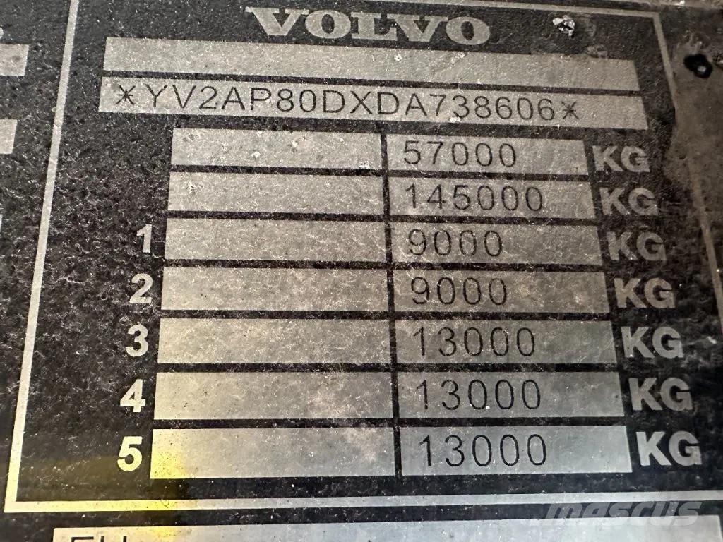Volvo FH 16.610 10X4 EURO 5 - INTARDER - HYDRAULIC - 145 Τράκτορες