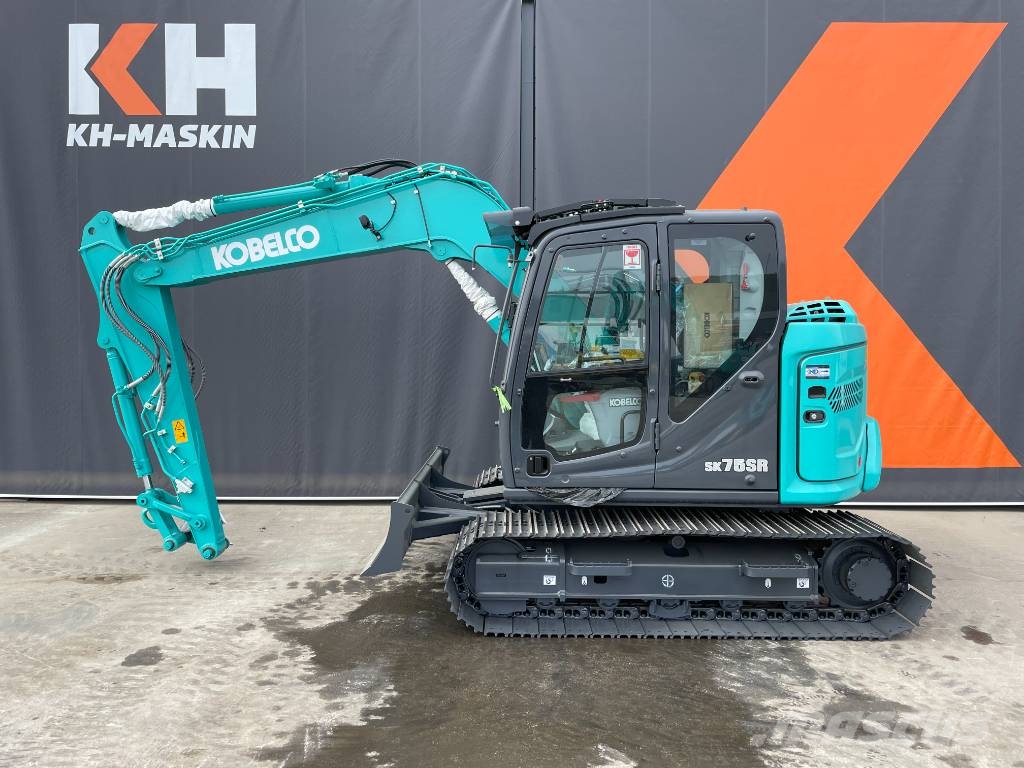 Kobelco SK 75 SR-7 Kāpurķēžu ekskavatori
