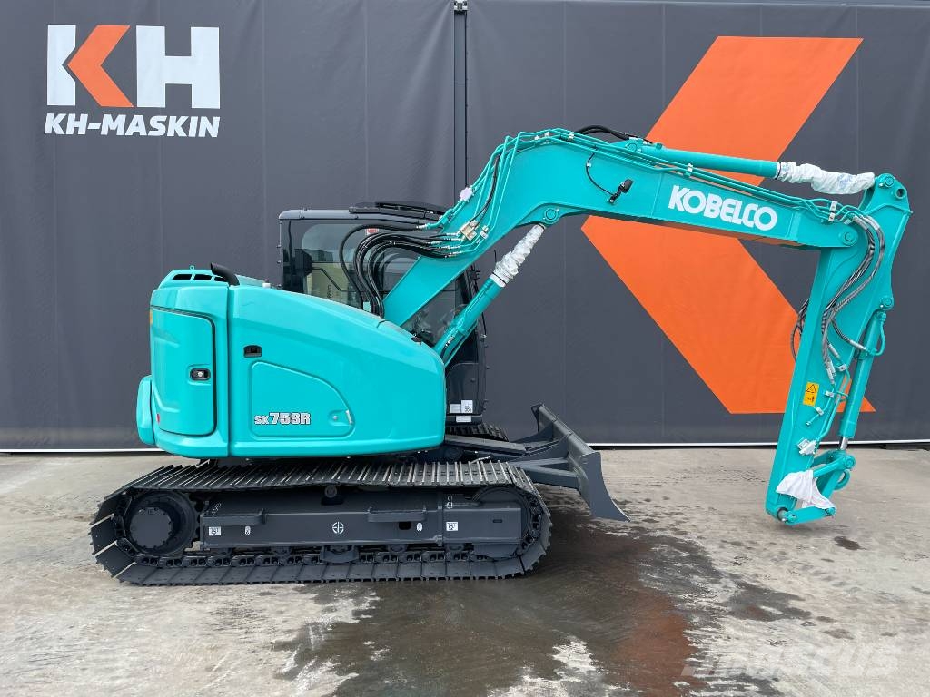 Kobelco SK 75 SR-7 Kāpurķēžu ekskavatori