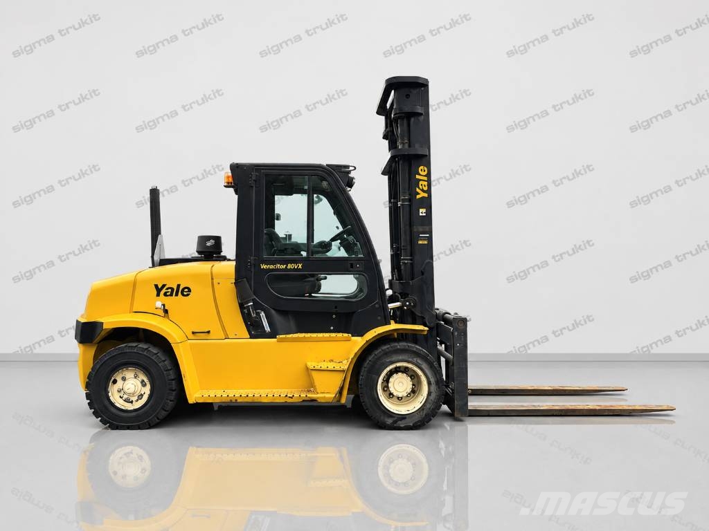 Yale GDP 80 VX6 Diesel heftrucks