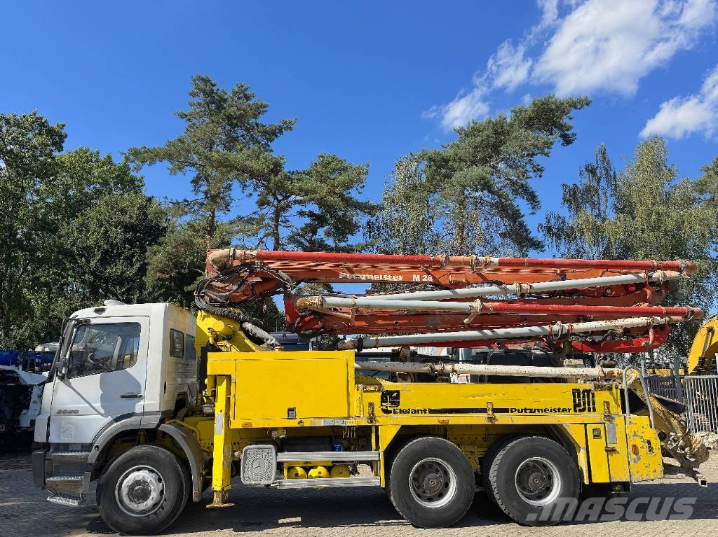Mercedes-Benz Axor 2628 6X4 Putzmeister M28 콘크리트 펌프카