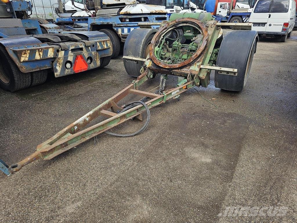 Van Hool dolly 2 pieces. Hjulaxlar