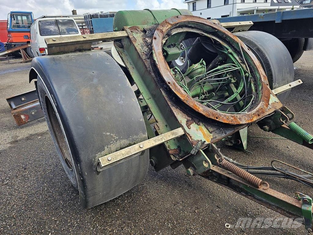 Van Hool dolly 2 pieces. Hjulaxlar