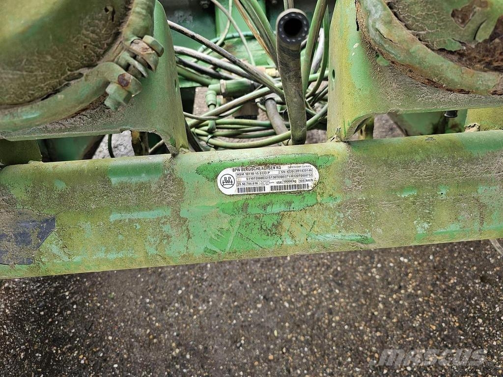 Van Hool dolly 2 pieces. Hjulaxlar
