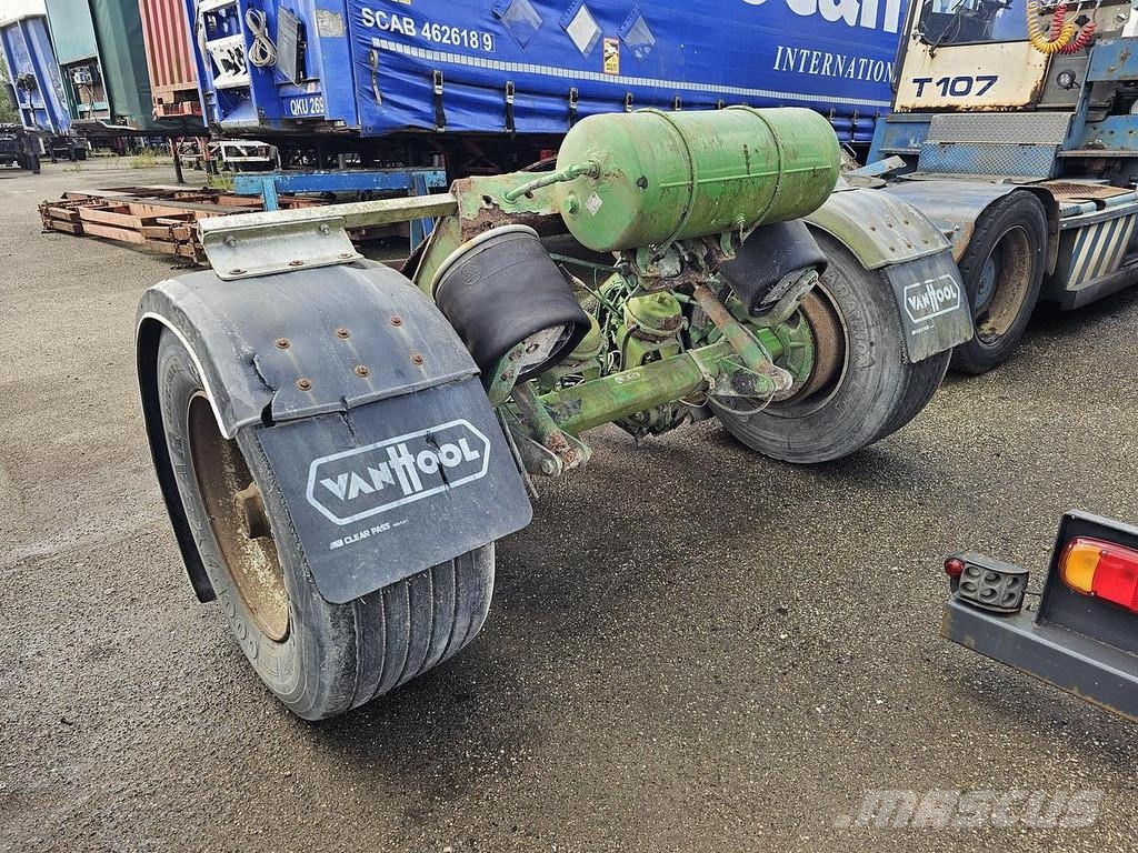 Van Hool dolly 2 pieces. Hjulaxlar