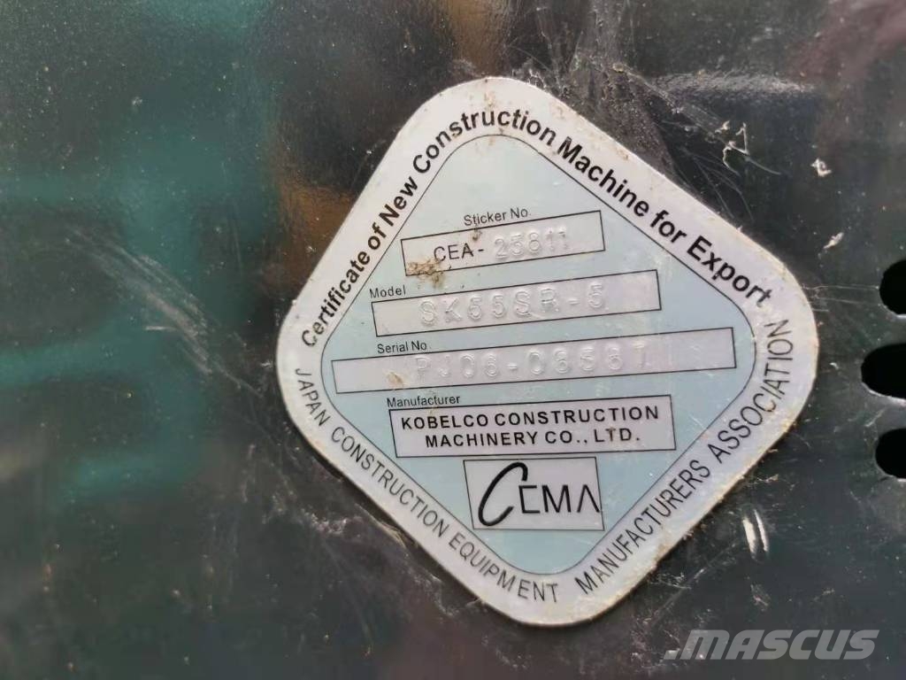 Kobelco sk55sr Miniexcavadoras