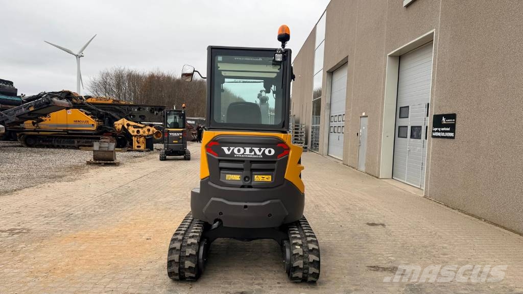 Volvo ECR 25 D Mini ekskavatörler, 7 tona dek