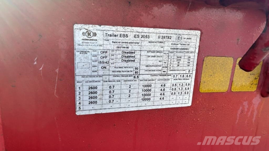Andover SFCLEX 67 Полуремаркета за превоз на автомобили