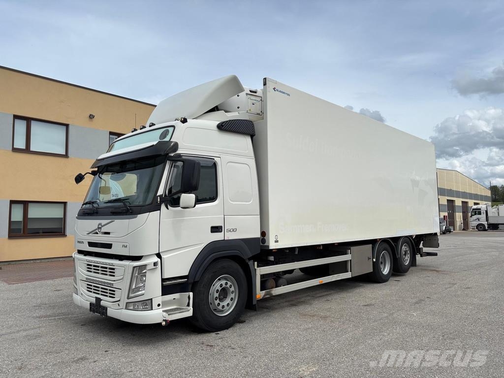 Volvo FM500 6x2*4 + RETARDER + CARRIER SUPRA 1250 + DOUB Temperature controlled trucks