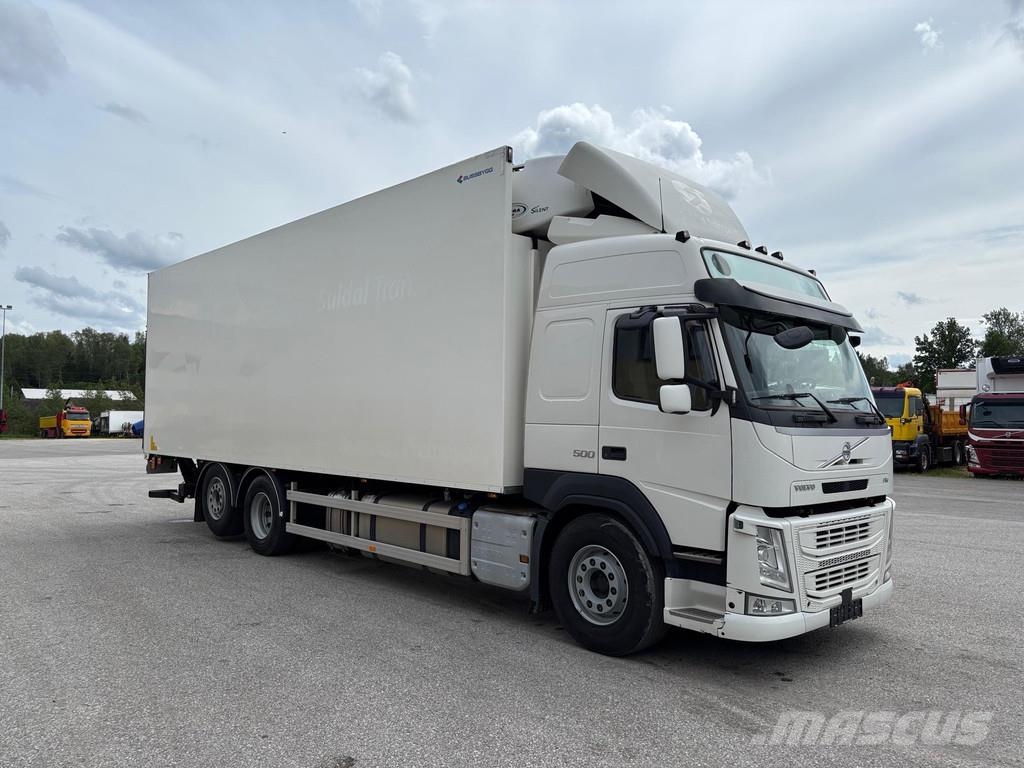 Volvo FM500 6x2*4 + RETARDER + CARRIER SUPRA 1250 + DOUB Temperature controlled trucks