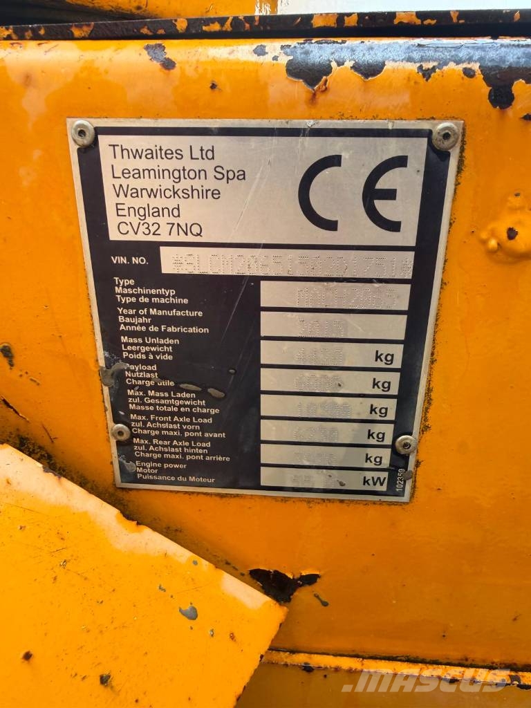 Thwaites 6T Belden kirma kamyonlar