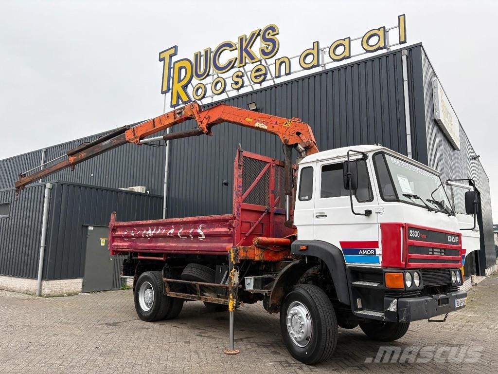 DAF 2300 + PALFINGER PK10500B4---3X EXT. + 4X4 + 3-SID Rabljeni žerjavi za vsak teren
