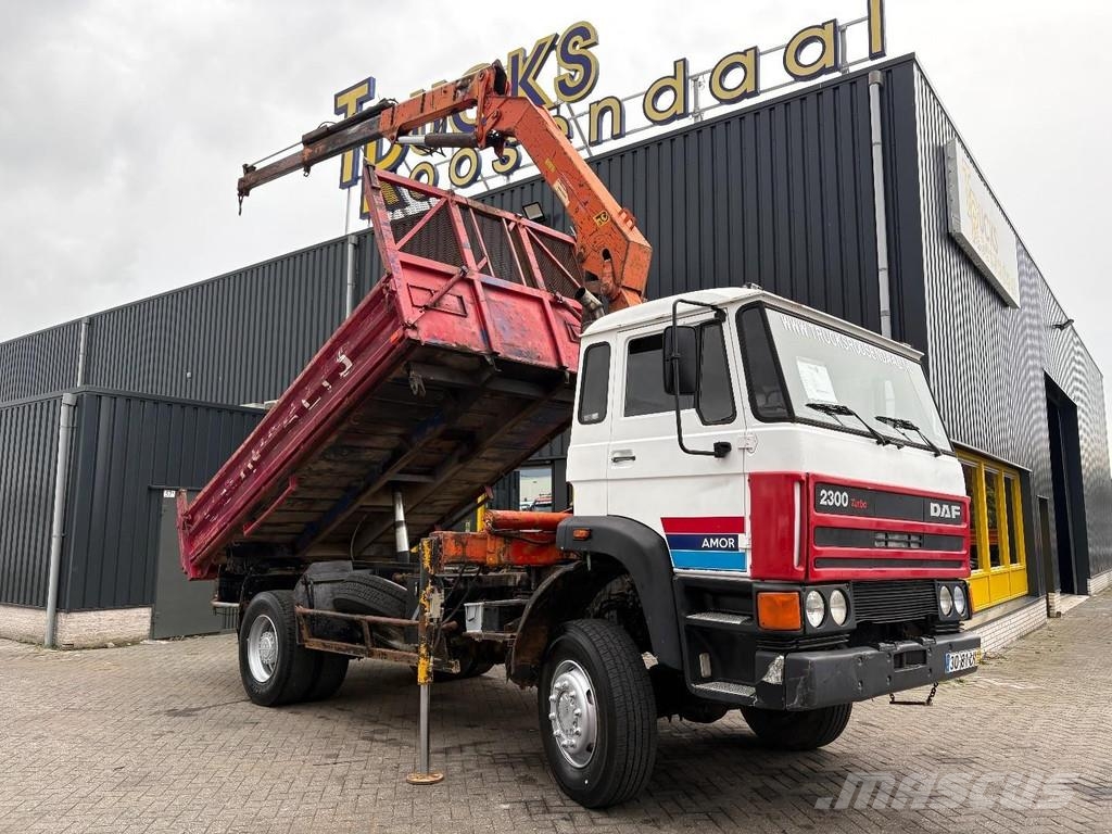 DAF 2300 + PALFINGER PK10500B4---3X EXT. + 4X4 + 3-SID Rabljeni žerjavi za vsak teren