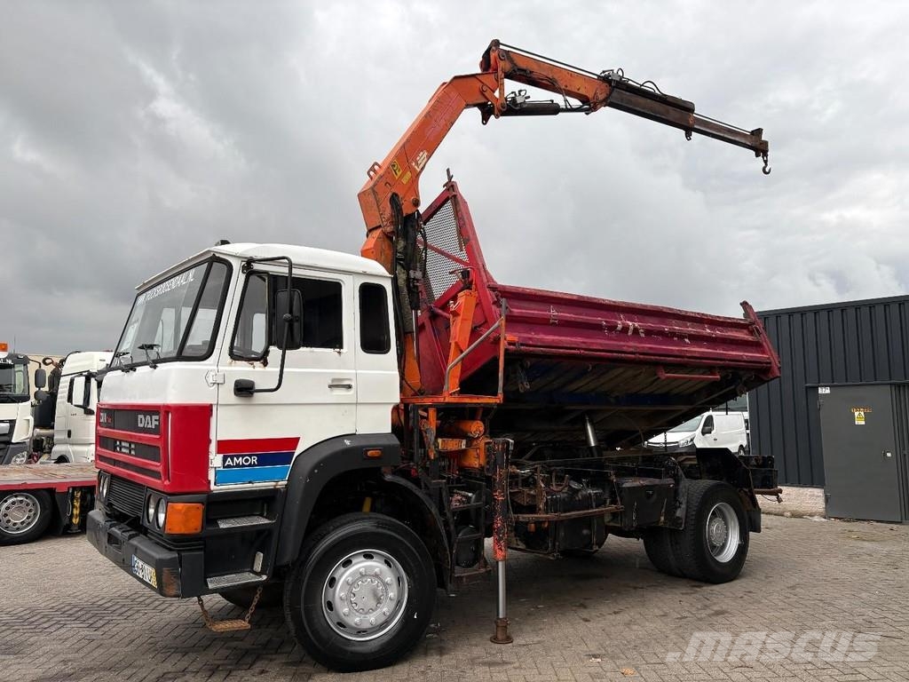 DAF 2300 + PALFINGER PK10500B4---3X EXT. + 4X4 + 3-SID Rabljeni žerjavi za vsak teren