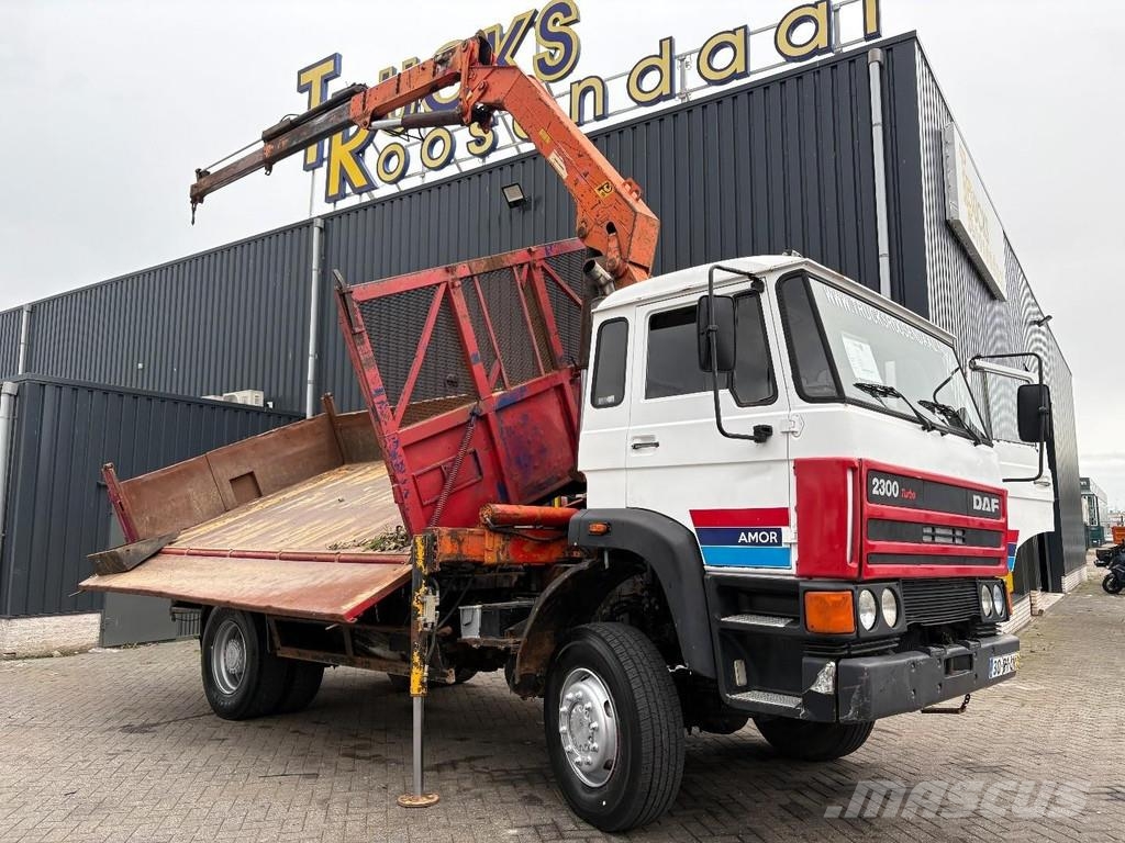 DAF 2300 + PALFINGER PK10500B4---3X EXT. + 4X4 + 3-SID Rabljeni žerjavi za vsak teren