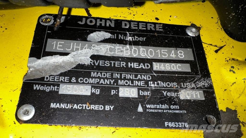 John Deere H480 C Глави за харвестери
