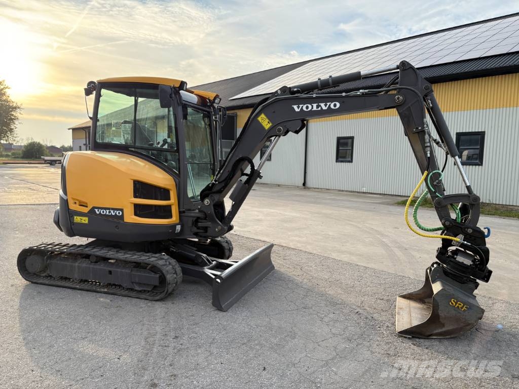 Volvo ECR35D minigrävare, rototilt, svensksåld Minigravere <7t